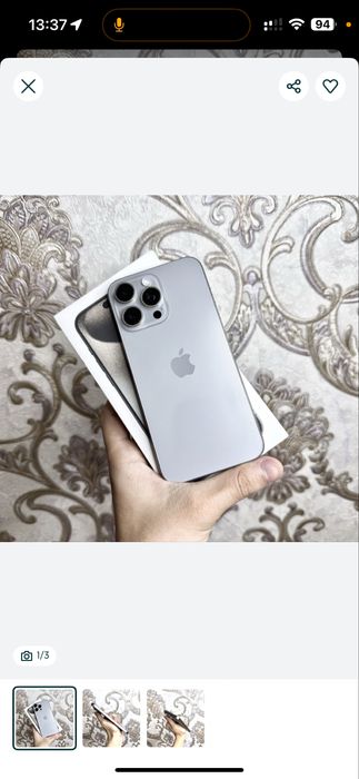 Iphone 15 pro max titanium