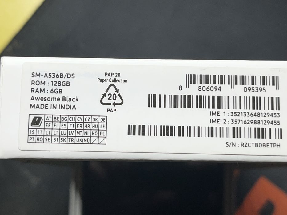 Samsung Galaxy A 53 5G Black