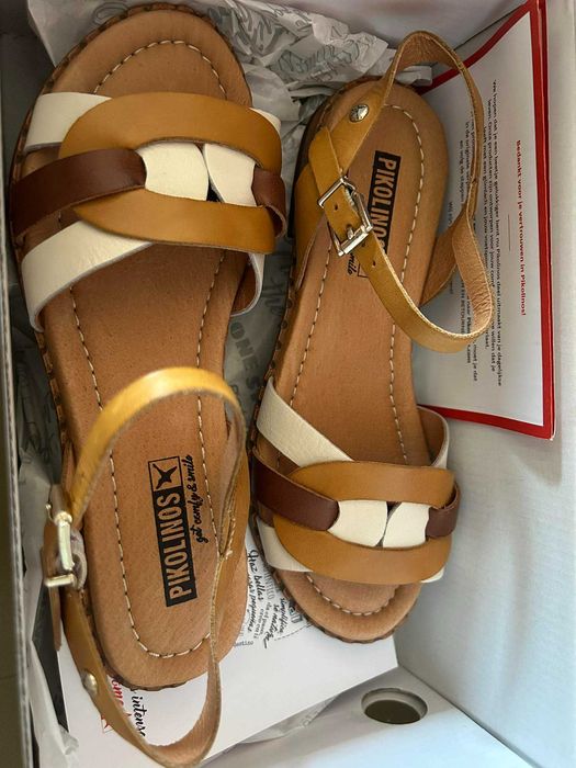 Нови дамски кожени сандали PIKOLINOS  № 36