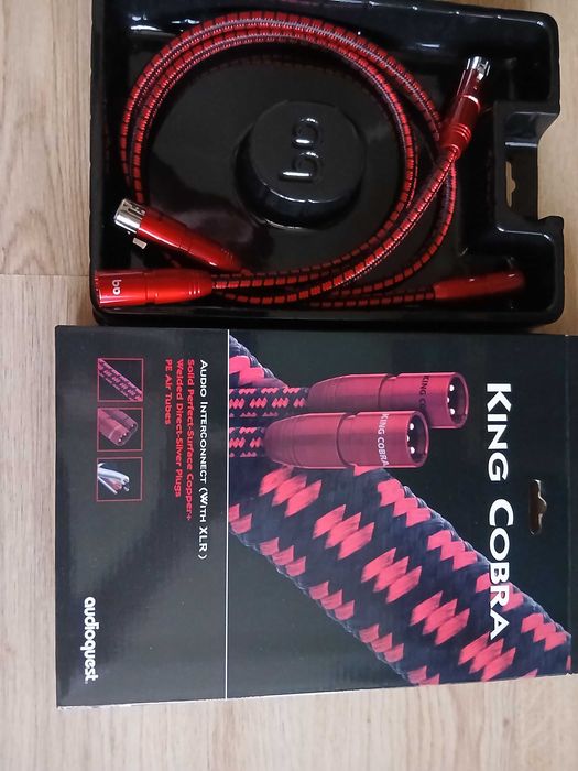 XLR Кабел балансиран,чифт. Audioquest King Kobra