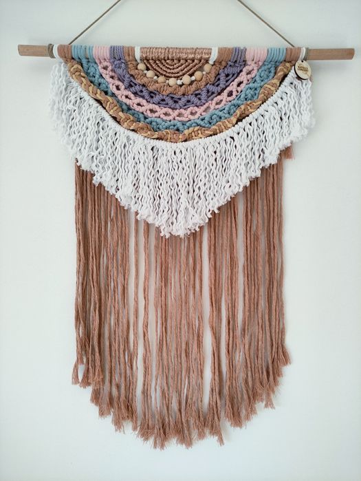Decoratiune macrame de perete