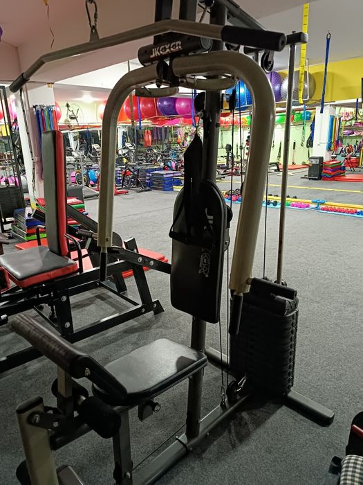 Мультистанция силовой тренажёр б/у
Тренажёр силовая станция с весовым