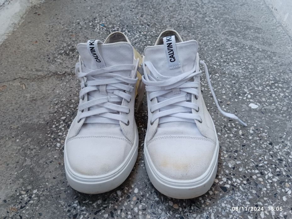 CK Calvin Klein Келин Клайн кецове сникърси jordan plein jo Balenciaga