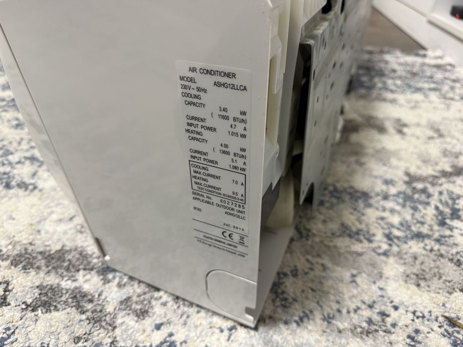 Вътрешно тяло General ASHG12LLCA