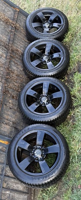 Jante 17 bmw  style 122 + anvelope iarna dunlop 245/45/17