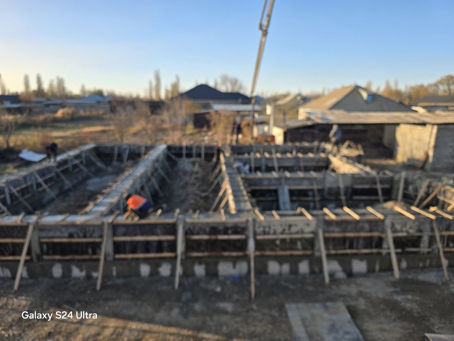 Фундамент құямыз.  Опалубка өщімізден