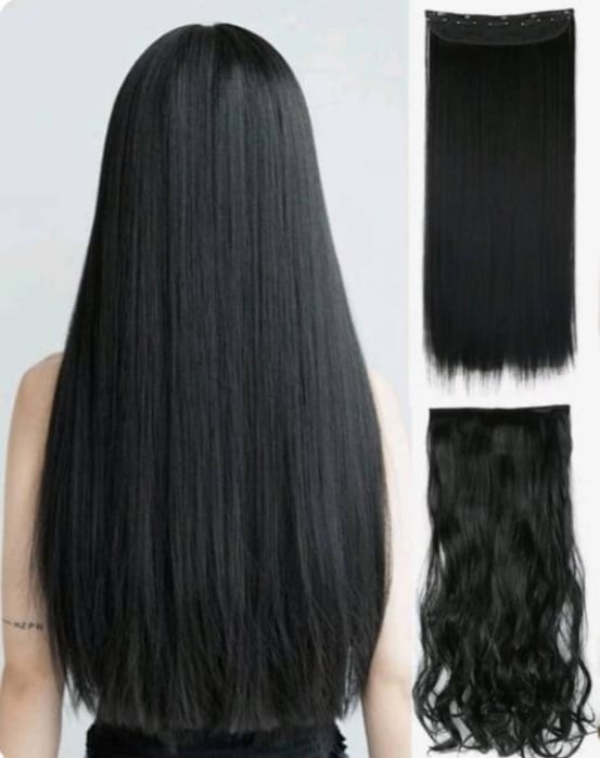 Черни треси екстеншън 21€