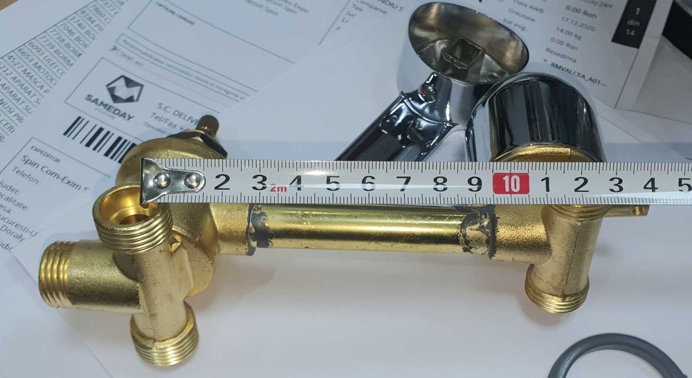 Corp cabina dus 3 iesiri filet sau stut 10cm sau 12.5cm