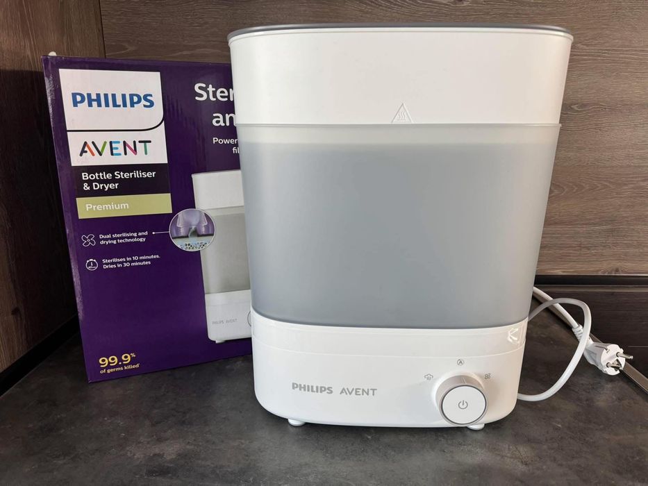 Стерилизатор Philips Avent Premium с функция за изсушаване !С Гаранция!