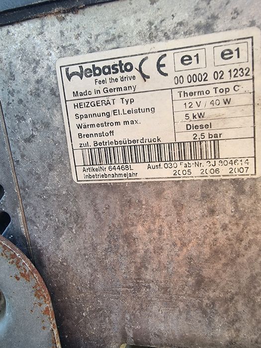 Webasto BMW X5 E53 3.0d