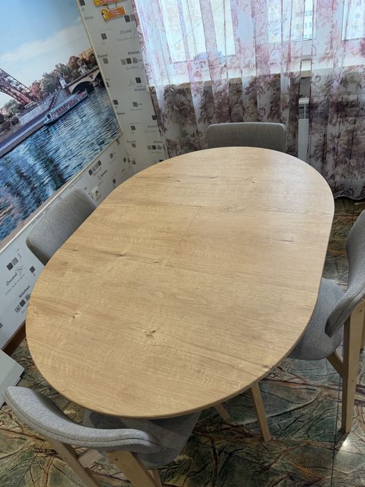 Стол кухонный, 4 стула