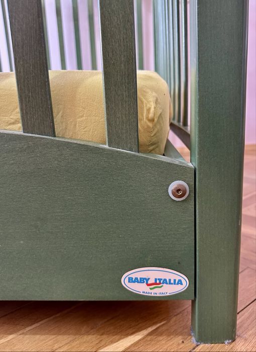 Детско дървено легло / кошара  BABY ITALIA