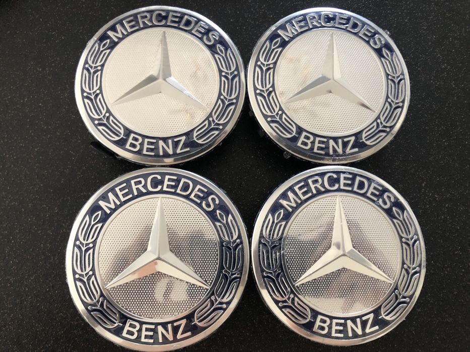 Capace centrale Roti-Jante aliaj 75 mm Mercedes A C E S CLA/CLK