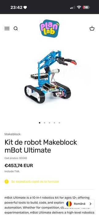 Robotica  de fizica