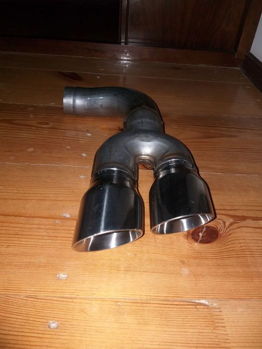 Глушитель на экунокс 2021 год  новый и передний никель левая сторона