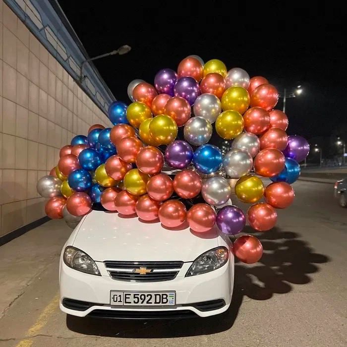 ОФАРМЛЕНИЕ ШАРАМИ, Воздушные шары и, Sharlar bilan bezatish uchar shar