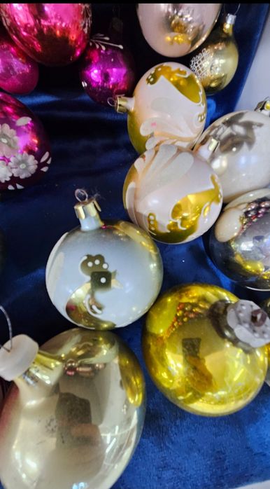 Ёлочные игрушки из детства СССР, винтаж