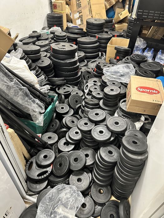 Discuri gantere,haltera 075 kg-1,25 kg-2,5 kg-5 kg-7,5 kg-10 kg-15 kg