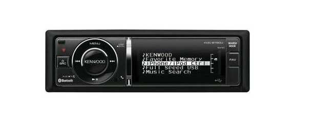 Player auto premium Kenwood KDC-BT60U – DSP real / 3x RCA / Sunet Hi-Fi / Bluetooth