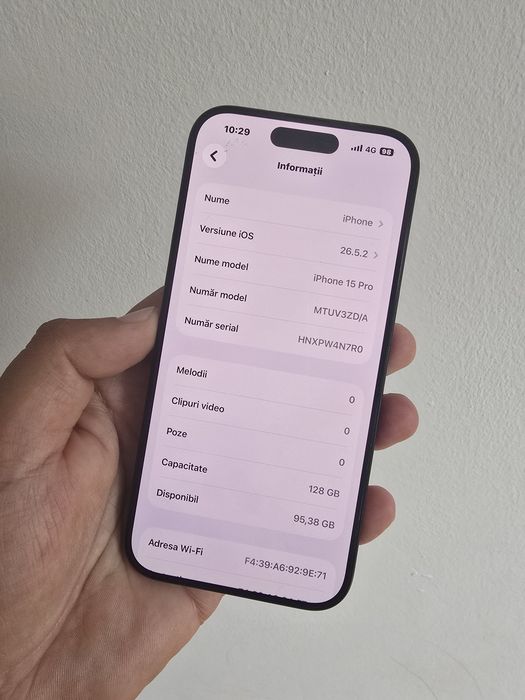IPhone 15 pro 128 GB