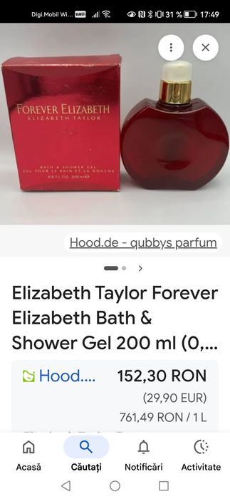 Elizabeth Forever gel de duș