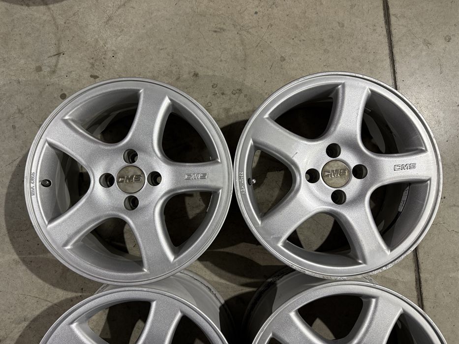 4бр. ОТЛИЧНИ 16” Джанти 4х100 “CMS” за -VW/AUDI/OPEL/VAG- 7.5Jx16,ET36