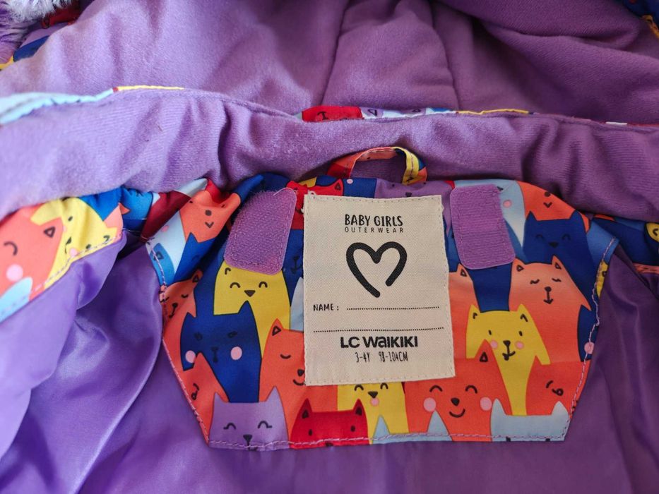 Зимно яке LC Waikiki 104-110 с котки