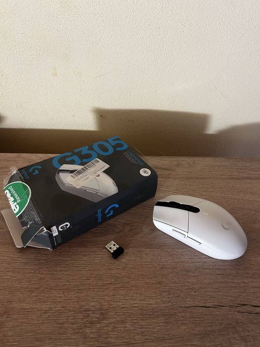 Mouse Logitech G305 LightSpeed alb