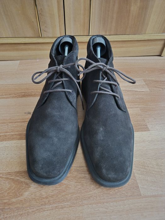 Ghete Geox, Brayden 2Fit ABX, Piele Naturală, Wide Fit, Bărbați - 42