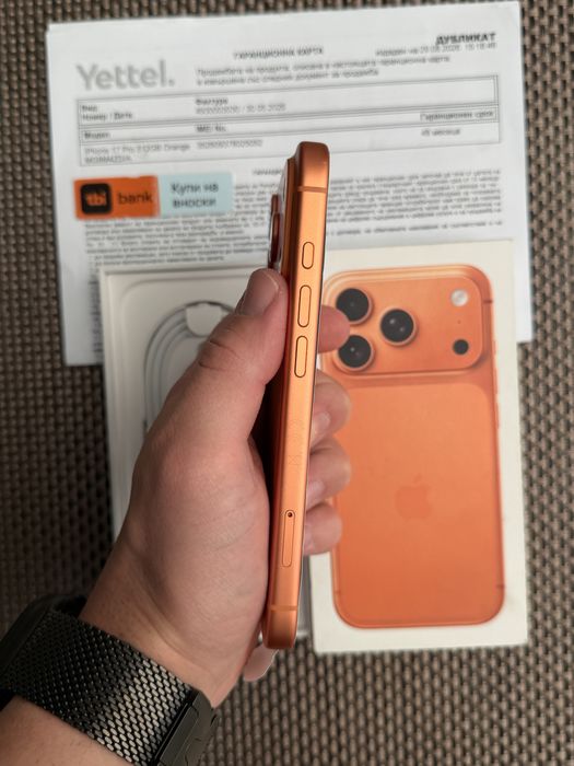 НОВ! 512Gb*ЛИЗИНГ* iPhone 17 Pro Cosmic Orange 48М ГАРАНЦИЯ