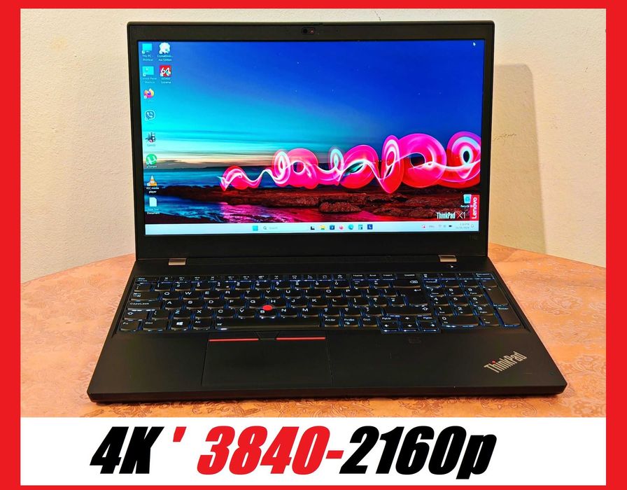 15.6 4K Ultra HD IPS 600 nits. 100% Adobe RGB/Intel Core i7-10750H/NVidia GTX 1050 4GB/16GB RAM/512GB SSD NVMe/Lenovo ThinkPad T15p WorkStation
