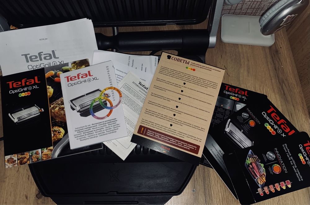 Продаётся электрогриль Tefal OptiGrill+ XL