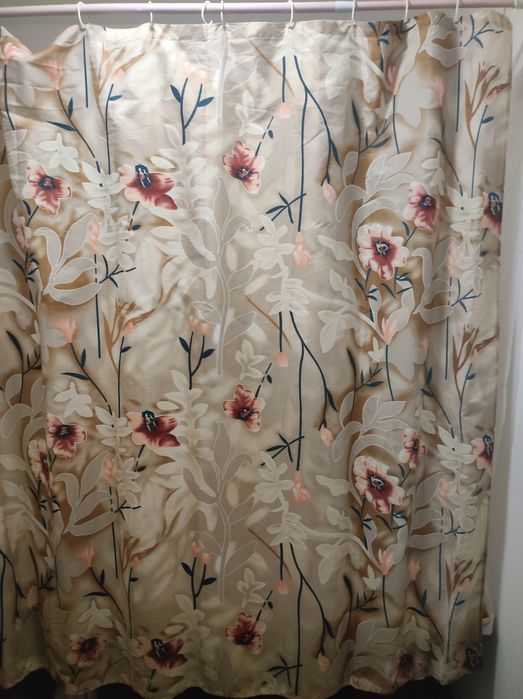 Продам штору для ванной + карниз