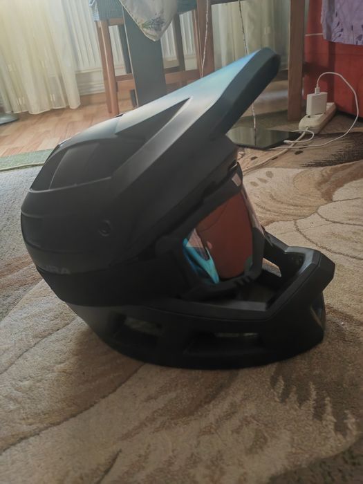 Casca endura fullface neagra mărimea M