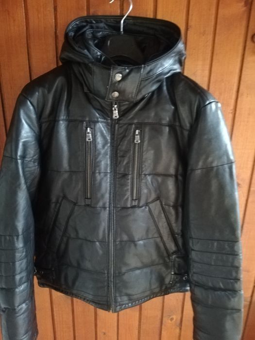 Geaca piele Milestone mărimea 48 bărbați