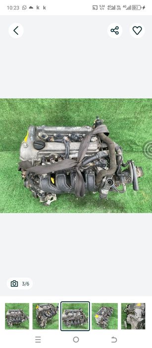 Двигатель 1NZ FE 1.5, 2NZ 1.3  мотор