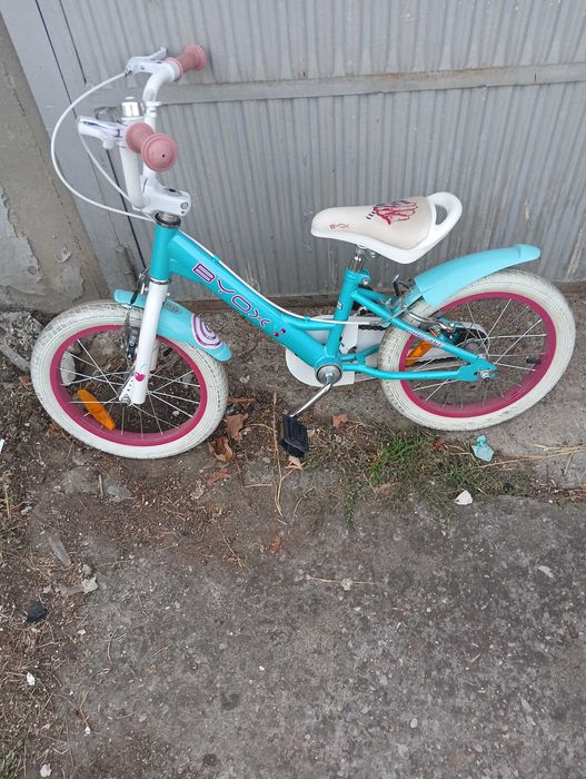 Детско колело BYOX 16 цола с помощни колела - 60€- 0883470565