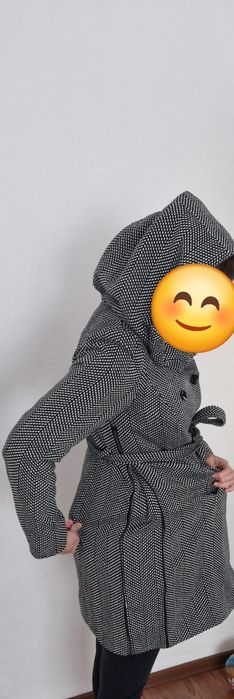 Bonprix-Palton gravide elegant, foarte comod – stare excelentă