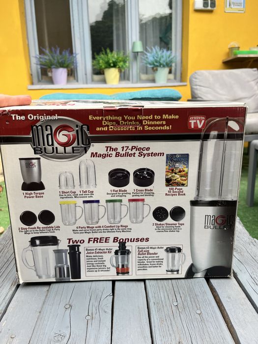 Aparat bucatarie Magic bullet - 17 piese+2 bonus