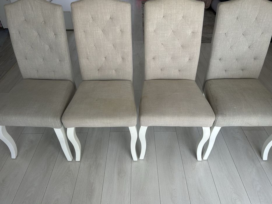 Scaune dining elegante, stil clasic, capitonate (tip Chesterfield)