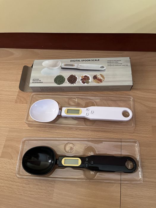 РАЗПРОДАЖБА! Електронна везна, Мерителна лъжица, До 500g, LCD дисплей