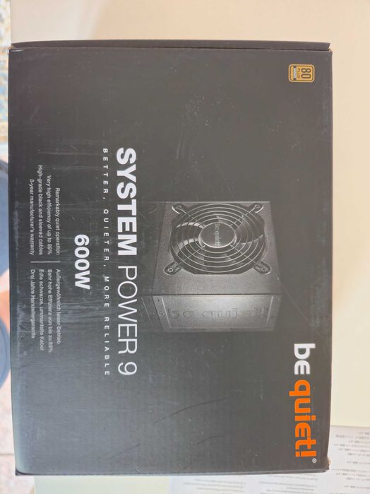 Продам блок питания be QUIET! System Power 9 600W