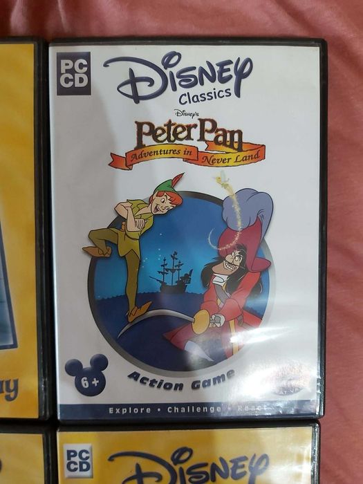 Jocuri PC - Disney Classics Peter Pan, Tarzan, Aladdin, Buzz Lightyear