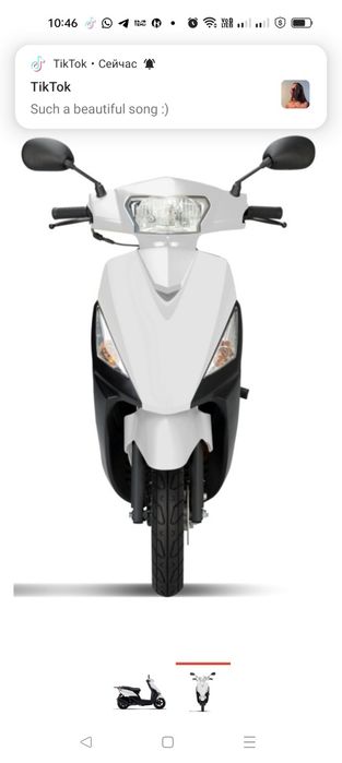 Скутер новый  в упаковке