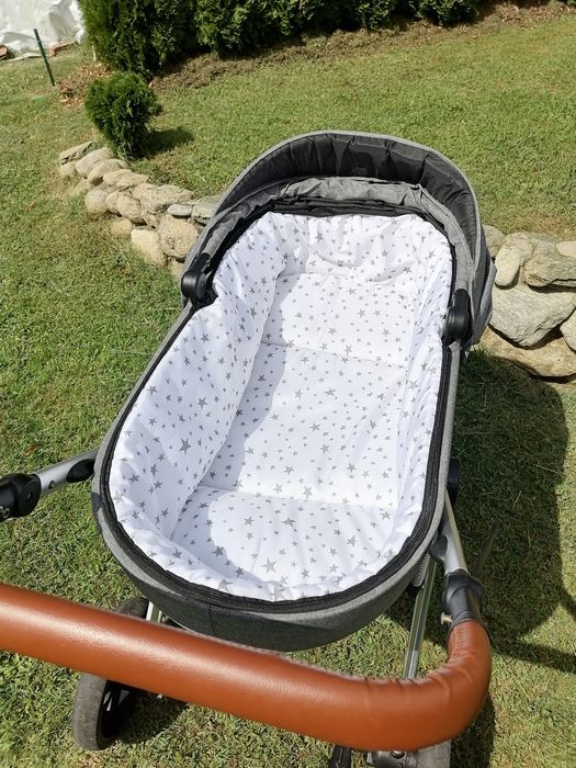 Бебешка количка Moni 3 in 1 с дъждобран