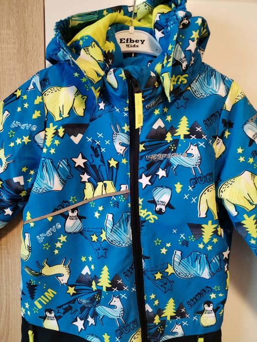 детски гащеризон за ски за дете унисекс размер 98