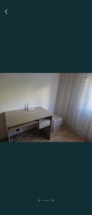 Dau in chirie apartament tip Q, la parter, cu 2 camere semidecomandat. Utilat, mobilat