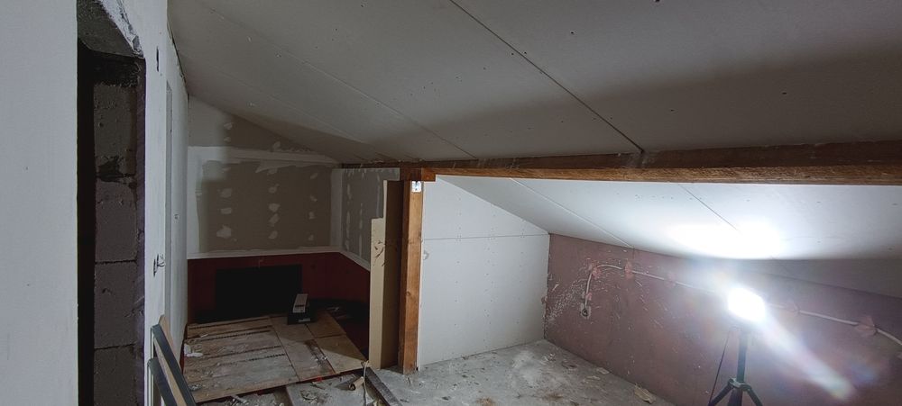 Гипскартон, вътрешна топло изолация,