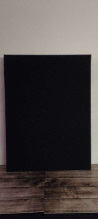 Губка среднепористая черная 60 х 45 х 4 см