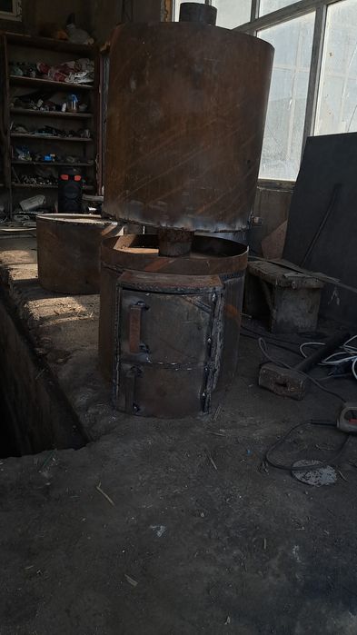 Печ для баня  и для отопления